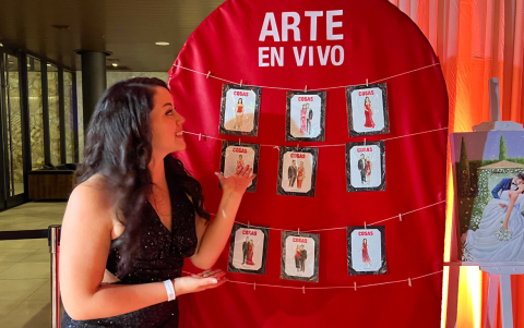 Ilustraciones en vivo.