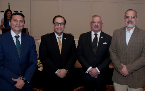 Francisco Araújo, Carlos Almeida, José Jouvin y Jorge Chehab.