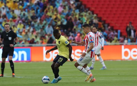 Ecuador y Paraguay empataron sin goles en duelo disputado en Quito en octubre de 2024.