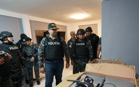 El ministro John Reimberg ha enfatizado en la labor del bloque de seguridad.