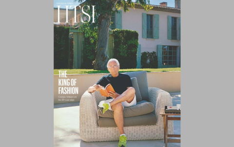 Última portada del diseñador, aparecida el sábado 30 de agosto 2025, en la revista