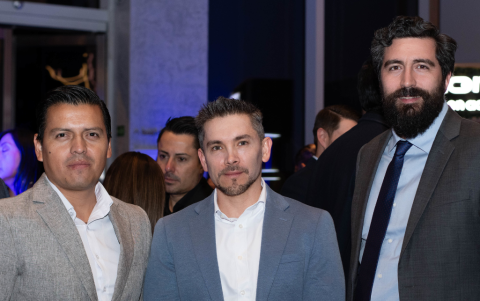 Andrés Cevallos, José Miguel Hernández y Rodrigo López.