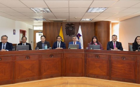 El Pleno de la Corte Constitucional, con ocho votos a favor, decidió archivar la propuesta del presidente Daniel Noboa.