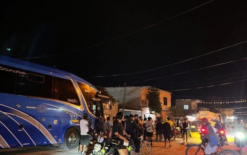 Uno de los buses de la Cooperativa 2 de Noviembre fue baleado el pasado 31 de agosto cuando cubria su ruta