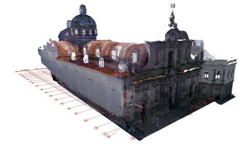 En 2019, se realizó el levantamiento en escáner láser de la Iglesia de la Compañía, utilizando la metodología HBIM Heritage Building Information Modelling.