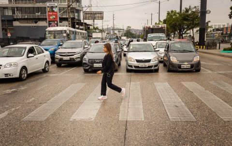 El cruce de peatones en ese tramo era fuertemente criticado por moradores