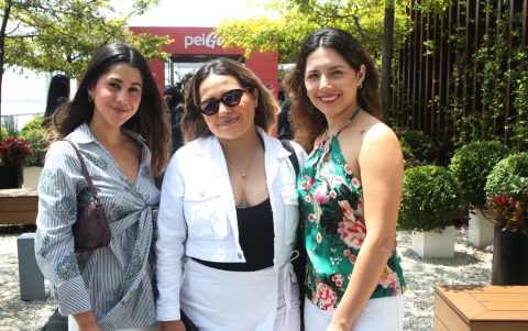 Ivanna Jones, Gabriela Gómez y Ligia Gómez.