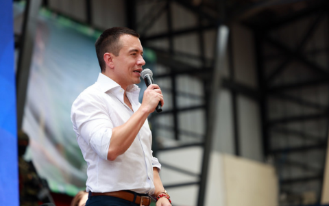 Daniel Noboa en una foto de archivo.