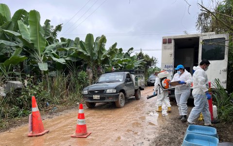El sector El Quemado, ubicado en el cantón Santa Rosa de la provincia de El Oro en Ecuador, fue identificada como