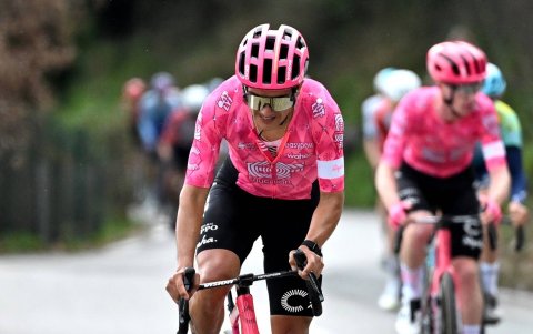 Richard Carapaz compitió en seis pruebas europeas como preparación para el Mundial.