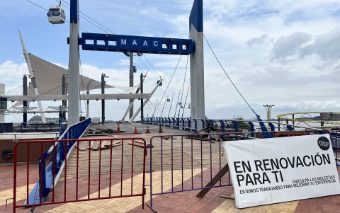 Se estima que, a final de septiembre, el puente de ingreso a la plataforma del MAAC esté listo.