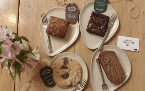 Casa Deli con su línea vegana y postres saludables, uno de los productos más vendidos.