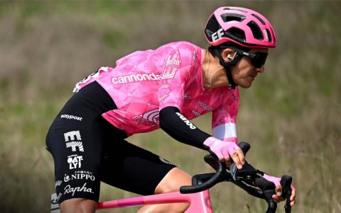 Richard Carapaz cerró las competencias de preparación para el Mundial.