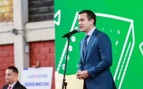 El presidente Daniel Noboa impulsa una consulta popular con una pregunta que limitaría las facultades del CPCCS.