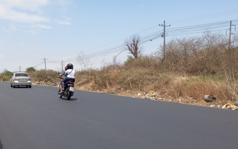 Via Playas el Morro quedo reconstruida, tras 25  tras 25 años de espera.