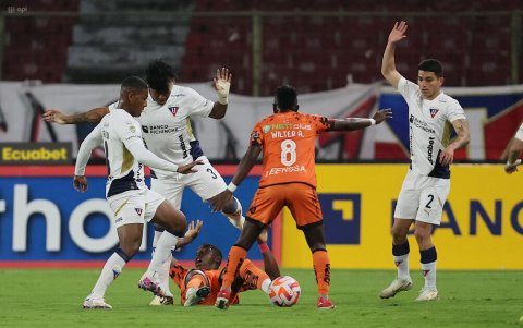 Liga de Quito y Libertad empataron 1-1 en el primer duelo de la LigaPro 2025.