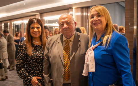 Kamel Saab Andery Julio Saab Andery y Carolina Samán de Saab.