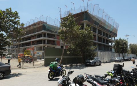 Obras. Varias construcciones están en proceso. Hay preocupación por calles angostas.