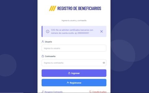 Plataforma del MIT para transportistas.