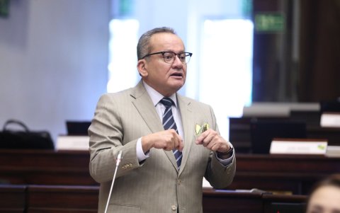 El asambleísta Alfredo Serrano es el dirigente nacional del Partido Social Cristiano.