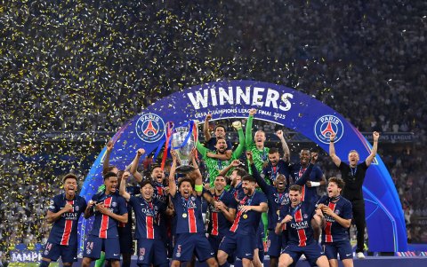 PSG es el actual campeón de la Champions League.