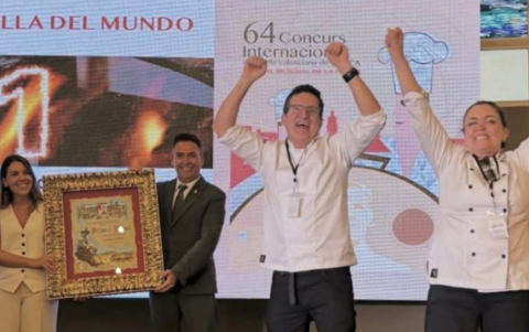 Concurso Internacional de Paella Valenciana, tuvo lugar en Sueca, donde Ecuador se llevó el primer lugar.