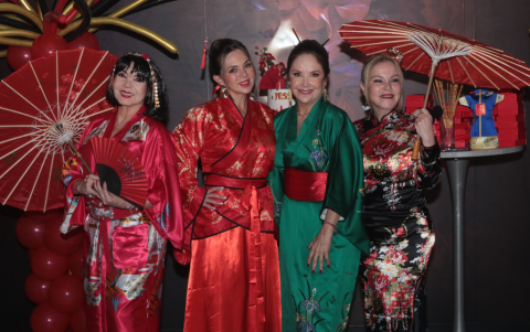 Patty Hidalgo, Sandra Cevallos, Katya Loyola y Alexandra Zevallos.