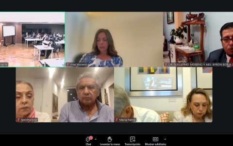 La Fiscalía acusó a Lenín Moreno como autor del delito de cohecho y señaló como cómplices a su esposa Rocío González y su hija, Irina, en el caso Sinohydro.