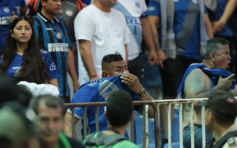 Algunas personas tuvieron que ser auxiliadas tras ser recibir golpes.