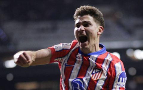 Atlético de Madrid no contará con Julián Álvarez ante Liverpool en Champions.