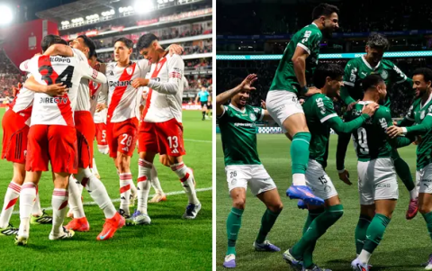 River Plate y Palmeiras rivalizan en los cuartos de final de Copa Libertadores.