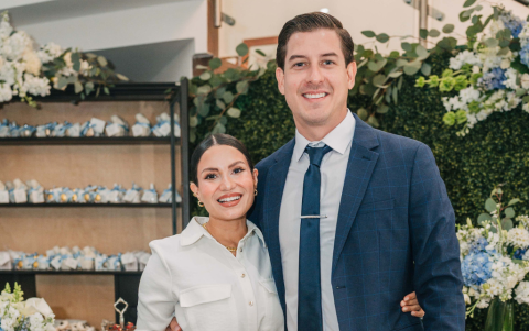 Claudia Cuesta y Carlos Guzmán.