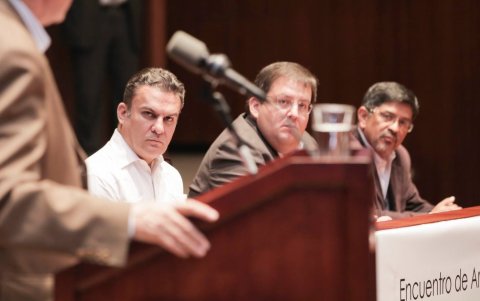 Causa. La Fiscalía imputó cargos por asesinato contra Serrano, Xavier Jordán, Ronny Aleaga y Daniel Salcedo.