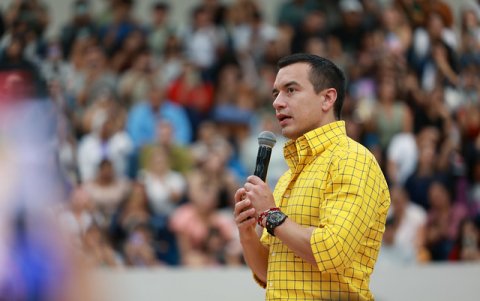 El presidente Daniel Noboa impulsa una Asamblea Constituyente como parte de su plan para 