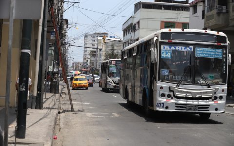 En el centro de Guayaquil no habrá buses intercantonales.