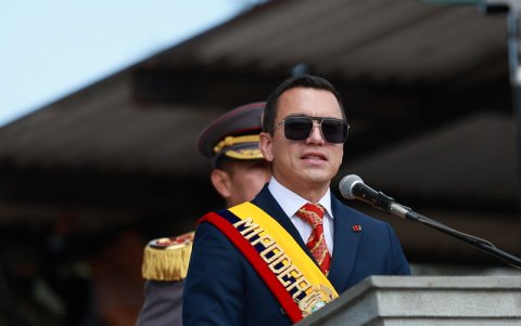 Noboa firmó el decreto que establece restricciones nocturnas ante las protestas.