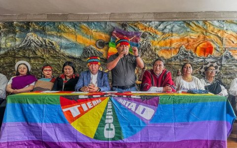 Líderes de CONAIE ratificaron su llamado a movilizaciones durante la Asamblea Extraordinaria