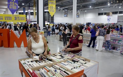 La Feria del Libro de Guayaquil 2025 se realiza en el Centro de Convenciones.