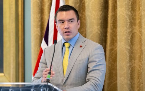 El presidente Noboa emitió el Decreto Ejecutivo 148 con el que dispuso la convocatoria a  una consulta popular sobre la Asamblea Constituyente