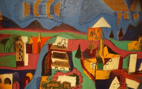 El título de la muestra proviene de un término con raíces griegas: palingenesia, que significa regeneración o renacimiento