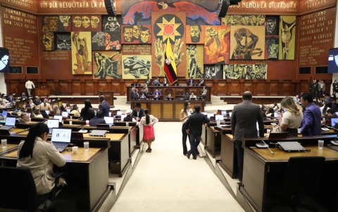 La bancada de la Revolución Ciudadana (RC) anunció su rechazo a la nueva ley económica urgente enviada por el presidente Daniel Noboa.