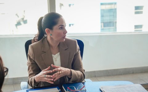 La actual presidenta de Revolución Ciudadana Luisa González, adelantó que no apuntará a su reelección en el convención del correísmo.