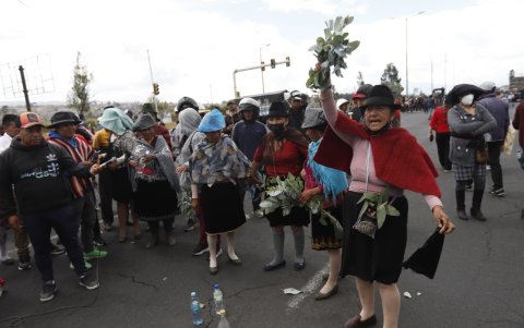 Manifestantes del MICC se repliegan hacia sus comunidades en Cotopaxi para reorganizarse y preparar nuevas acciones en el marco del paro nacional.