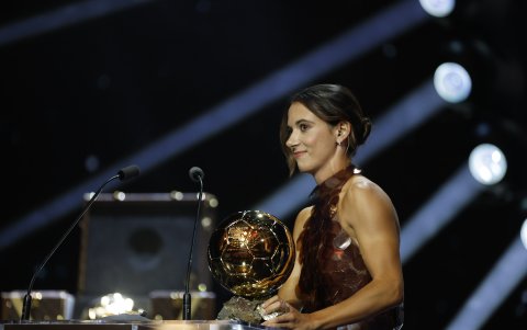 La futbolista española Aitana Bonmatí ganó el Balón de Oro 2025.