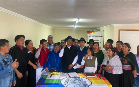 Dirigentes del Movimiento Indígena de Tungurahua anunciaron un plazo de 48 horas al Gobierno de Daniel Noboa.