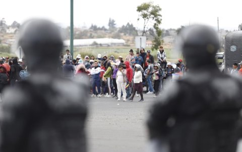 Primer día del Paro Nacional convocado por organizaciones sociales