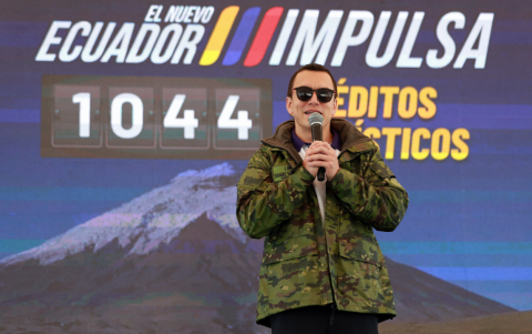 El presidente Daniel Noboa impulsa la convocatoria a una nueva Asamblea Constituyente.