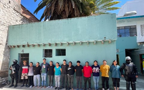 Según la Policía, la Gina Betel Cahuásqui Tambaco fue detenida y trasladada al CDP de Ibarra.