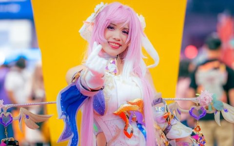 Cosplay en la Comic Con.