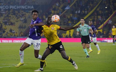 Liga de Quito venció las dos veces a Barcelona en la fase inicial de LigaPro. En el hexagonal final se medirán dos veces más.